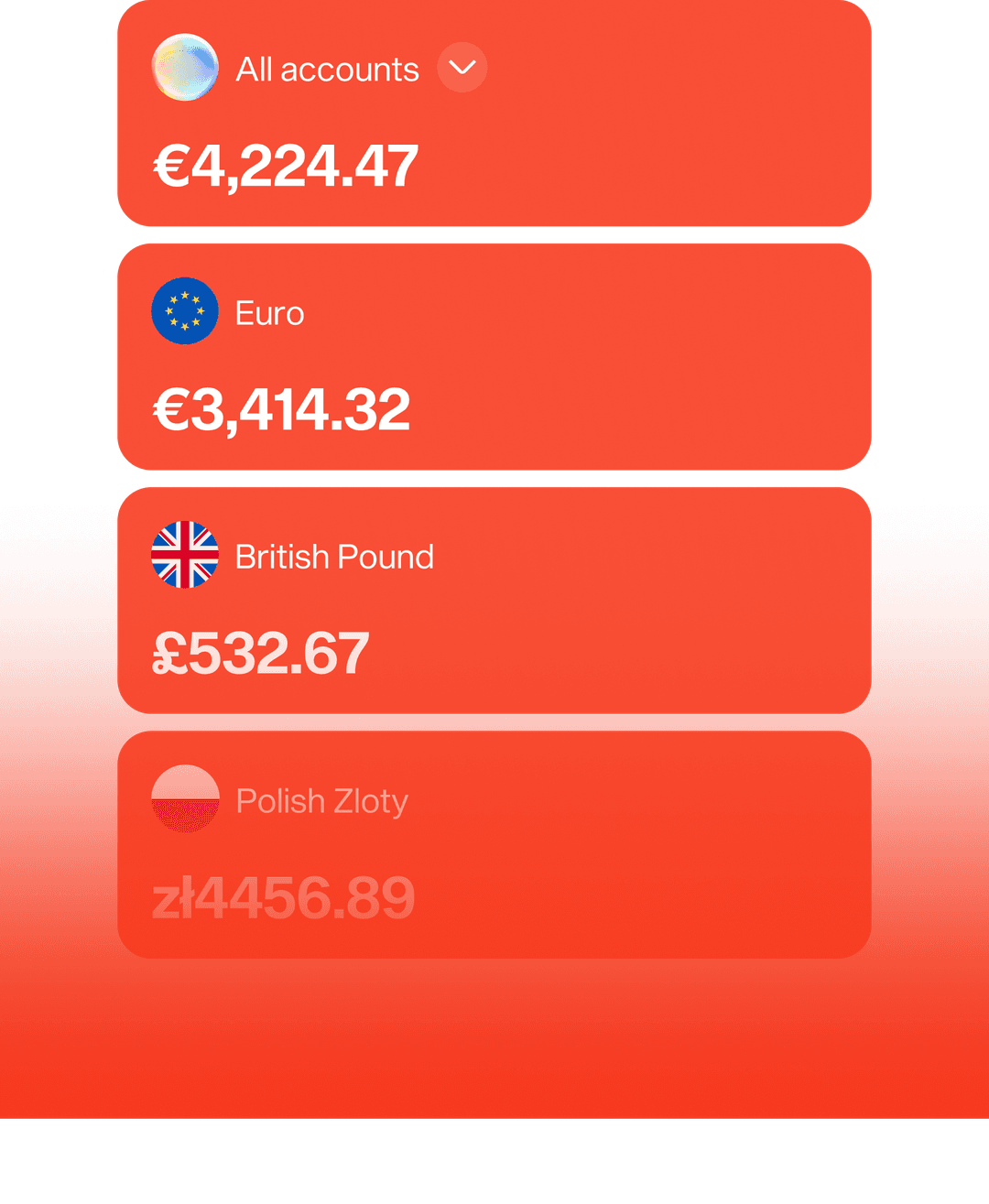 all currencies - one app